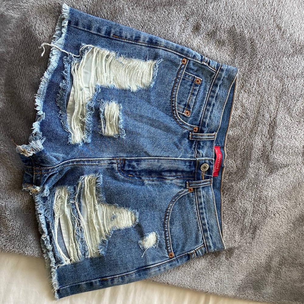 Caffeine Denim Shorts